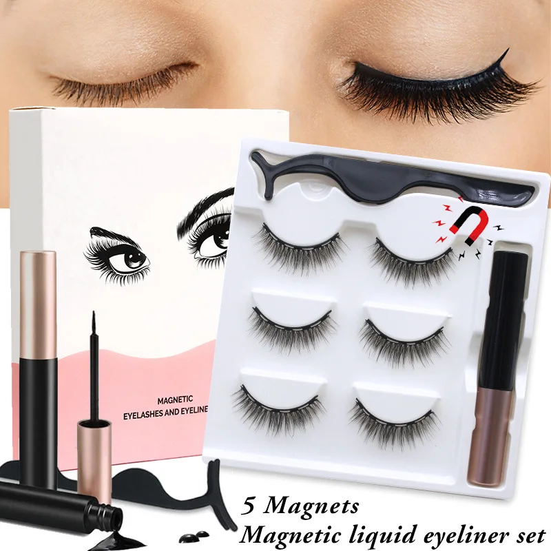 10Box 30pairs Wholesale 5 Magnetic False Eyelashes Glue Free Self Suction Magnetic Eyeliner Applicater Eye Lashes Beauty Makeup
10Box 30pairs Wholesale 5 Magnetic False Eyelashes Glue Free Self Suction Magnetic Eyeliner Applicater Eye Lashes Beauty Makeup