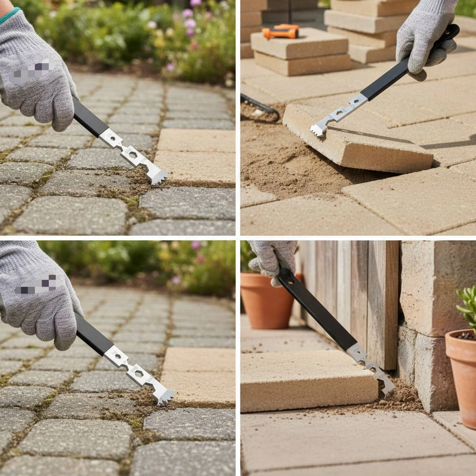 2 Pieces Paver Removal Tool Flat Paver Remover with Hex Wrench Pry Bar with Hex Wrench Compact for Diyers, Patio Repairs
2 Pieces Paver Removal Tool Flat Paver Remover with Hex Wrench Pry Bar with Hex Wrench Compact for Diyers, Patio Repairs