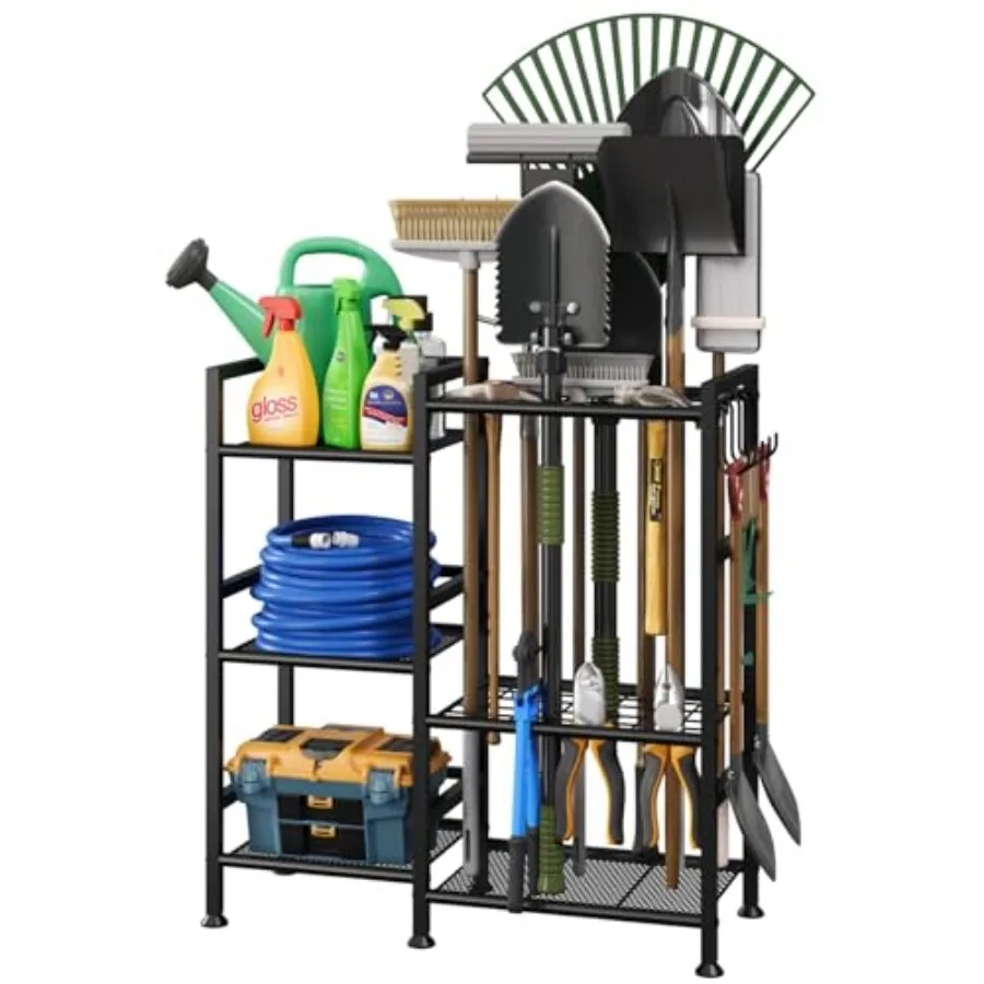 Garden Tool Organizer for Garage Organization, 3 Tier Yard Tool Storage Rack with 35 Long-Handled Tool Slots, Heavy Duty Garden
Garden Tool Organizer for Garage Organization, 3 Tier Yard Tool Storage Rack with 35 Long-Handled Tool Slots, Heavy Duty Garden