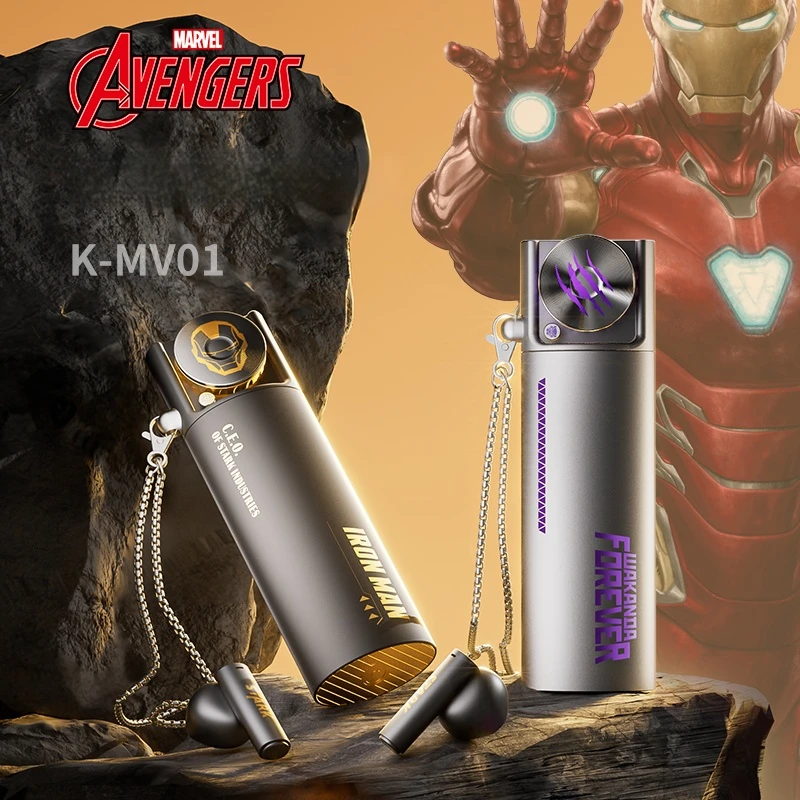 Disney Marvel K-MV01 Necklace TWS Earbuds HIFI Stereo Bluetooth 5.3 Headphone Dazzling Lights in Ear Wireless Earphones with Mic
Disney Marvel K-MV01 Necklace TWS Earbuds HIFI Stereo Bluetooth 5.3 Headphone Dazzling Lights in Ear Wireless Earphones with Mic