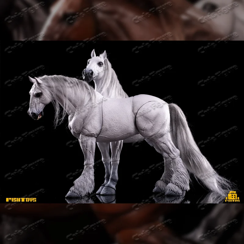 【out of stock】 Fish Toys FishToys D20Studio 1/12 Movable Horse Basic Black and White Horse Soldier Mount Series Ornamental Doll
【out of stock】 Fish Toys FishToys D20Studio 1/12 Movable Horse Basic Black and White Horse Soldier Mount Series Ornamental Doll