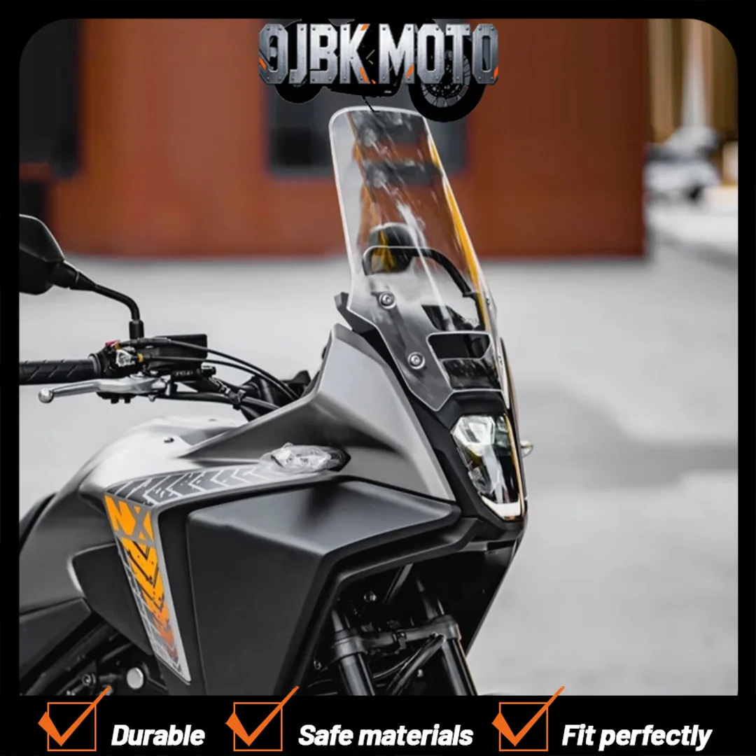 【Perfect fit】For Honda NX400 windshield heightening and transparent rain protection modification
【Perfect fit】For Honda NX400 windshield heightening and transparent rain protection modification