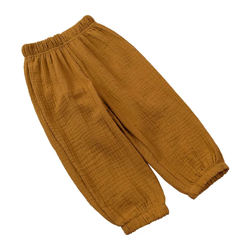 2025 Spring/Summer Children's Double layer Cotton Mosquito resistant Pants Thin Men's and Women's Baby Pants Loose Lantern Pants
2025 Spring/Summer Children's Double layer Cotton Mosquito resistant Pants Thin Men's and Women's Baby Pants Loose Lantern Pants