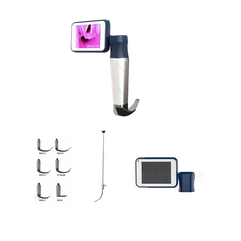SY-P020N Medical Portable Intubation Handheld USB D Blade Ent Adult Pediatric Reusable Video Laryngoscope
SY-P020N Medical Portable Intubation Handheld USB D Blade Ent Adult Pediatric Reusable Video Laryngoscope