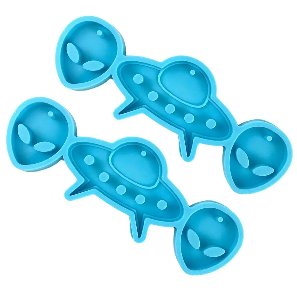 2Pcs Silicone Jewelry Mold for Earrings Pendant DIY Casting Supplies Spaceship Alien Shaped Reusable
2Pcs Silicone Jewelry Mold for Earrings Pendant DIY Casting Supplies Spaceship Alien Shaped Reusable