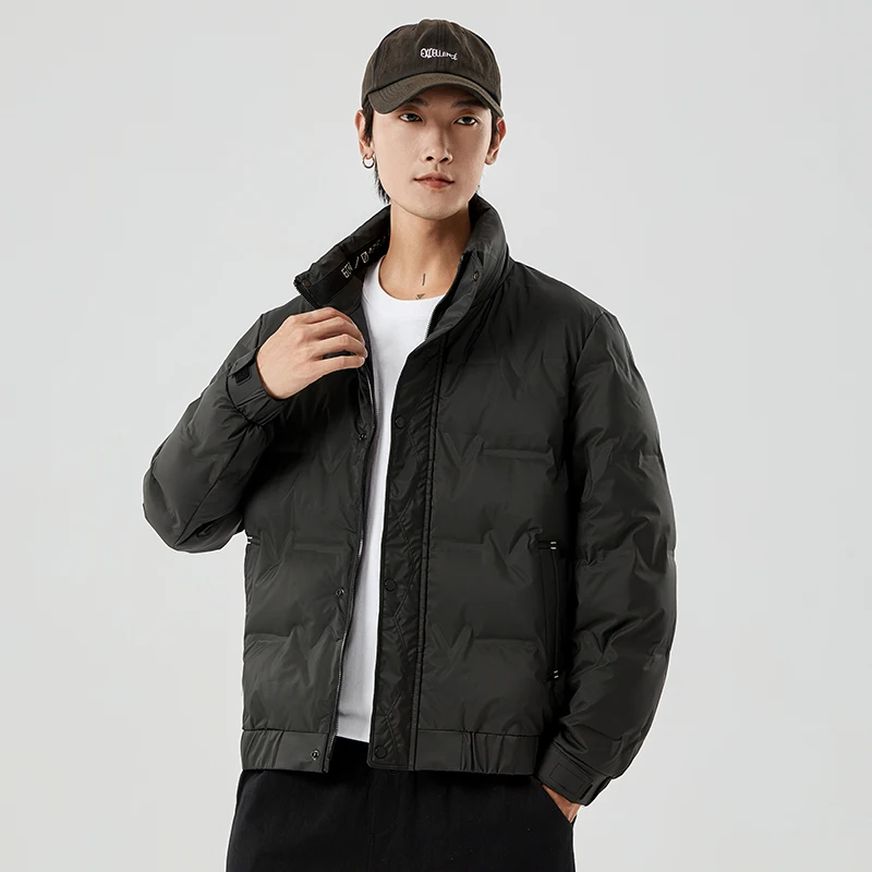 High Quality Stylish and Cool Outdoor Solid Color Stand Up Down Down Jacket for Teenagers Windproof Warm Fashionable Jacket
High Quality Stylish and Cool Outdoor Solid Color Stand Up Down Down Jacket for Teenagers Windproof Warm Fashionable Jacket