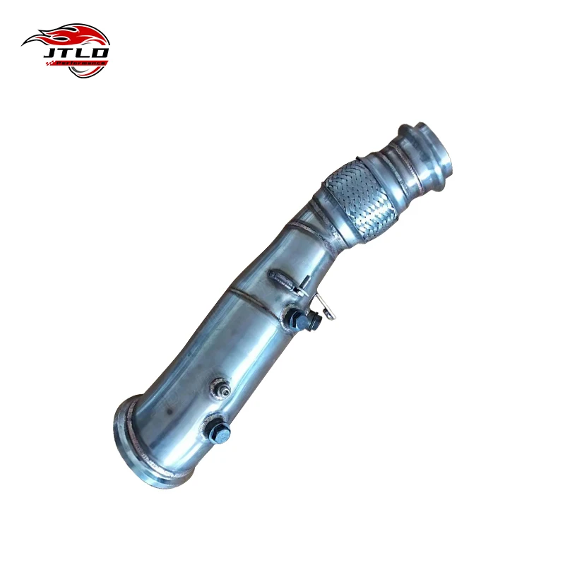 JTLD Stainless Steel Exhaust Polished Catless Downpipe for BMW B46 120i 220i 230i 320i 330e 330i 420i 430i 630i 730i 2016-2021
JTLD Stainless Steel Exhaust Polished Catless Downpipe for BMW B46 120i 220i 230i 320i 330e 330i 420i 430i 630i 730i 2016-2021