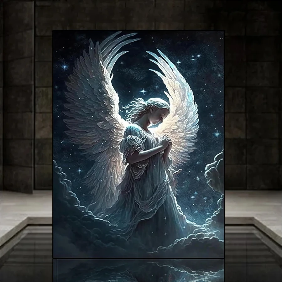 Алмазная картина, мечтательное звездное небо, ангел, девушка, 5d алмазная вышивка, полная алмазная мозаика, украшение для вышивки крестом 
Алмазная картина, мечтательное звездное небо, ангел, девушка, 5d алмазная вышивка, полная алмазная мозаика, украшение для вышивки крестом