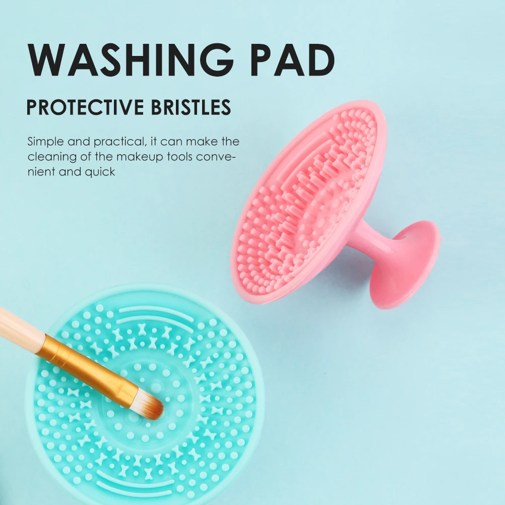 3pcs Makeup Brush Cleaner Silicone Mat Portable Cleaning Pad for Brushes Sponges Beauty Tools Non Deform Easy to Clean
3pcs Makeup Brush Cleaner Silicone Mat Portable Cleaning Pad for Brushes Sponges Beauty Tools Non Deform Easy to Clean