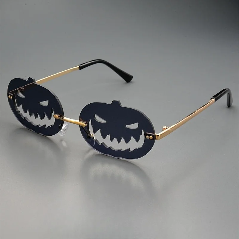 Halloween Pumpkin Sunglasses Elliptical Large Frame Hollow Out Funny Sunglasses Party Dance Decoration Glasses
Halloween Pumpkin Sunglasses Elliptical Large Frame Hollow Out Funny Sunglasses Party Dance Decoration Glasses