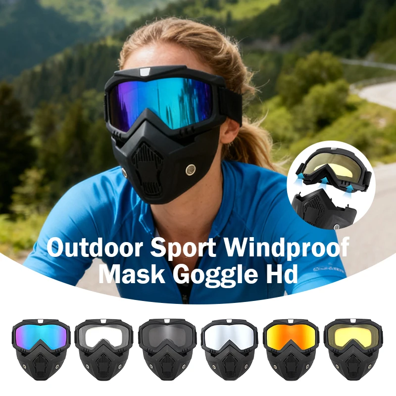 Dustproof Windproof Motorcycle Goggles Full Face Mask off Road Dirt Bike Riding HD Glasses Full Face Protective Eyewear
Dustproof Windproof Motorcycle Goggles Full Face Mask off Road Dirt Bike Riding HD Glasses Full Face Protective Eyewear