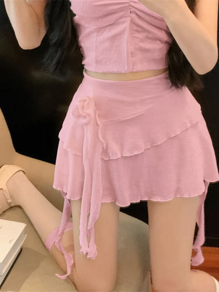 Summer High Waist A-Line Skirt Women's Pleated Chiffon Puffy Hemline Cake Skirt Slimming ort Skirts White Korean Sle
Summer High Waist A-Line Skirt Women's Pleated Chiffon Puffy Hemline Cake Skirt Slimming ort Skirts White Korean Sle