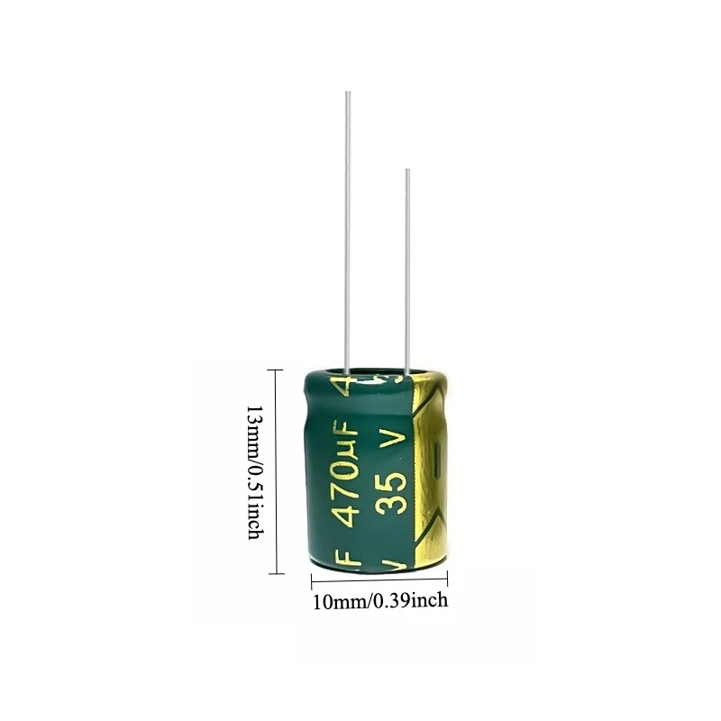 115pcs 35V 470uF Electrolytic Capacitor High Frequency Low ESR 8x12 8x16 10x13 10x17mm for Power Supply
115pcs 35V 470uF Electrolytic Capacitor High Frequency Low ESR 8x12 8x16 10x13 10x17mm for Power Supply
