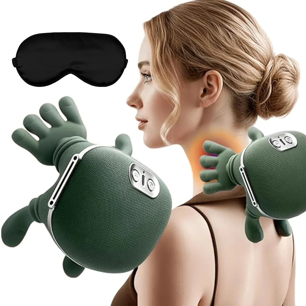 Electric Neck And Shoulder Muscle Massager Wireless Shoulder And Back Kneading Massage Shawl Neck masajeador Relax back Relie
Electric Neck And Shoulder Muscle Massager Wireless Shoulder And Back Kneading Massage Shawl Neck masajeador Relax back Relie