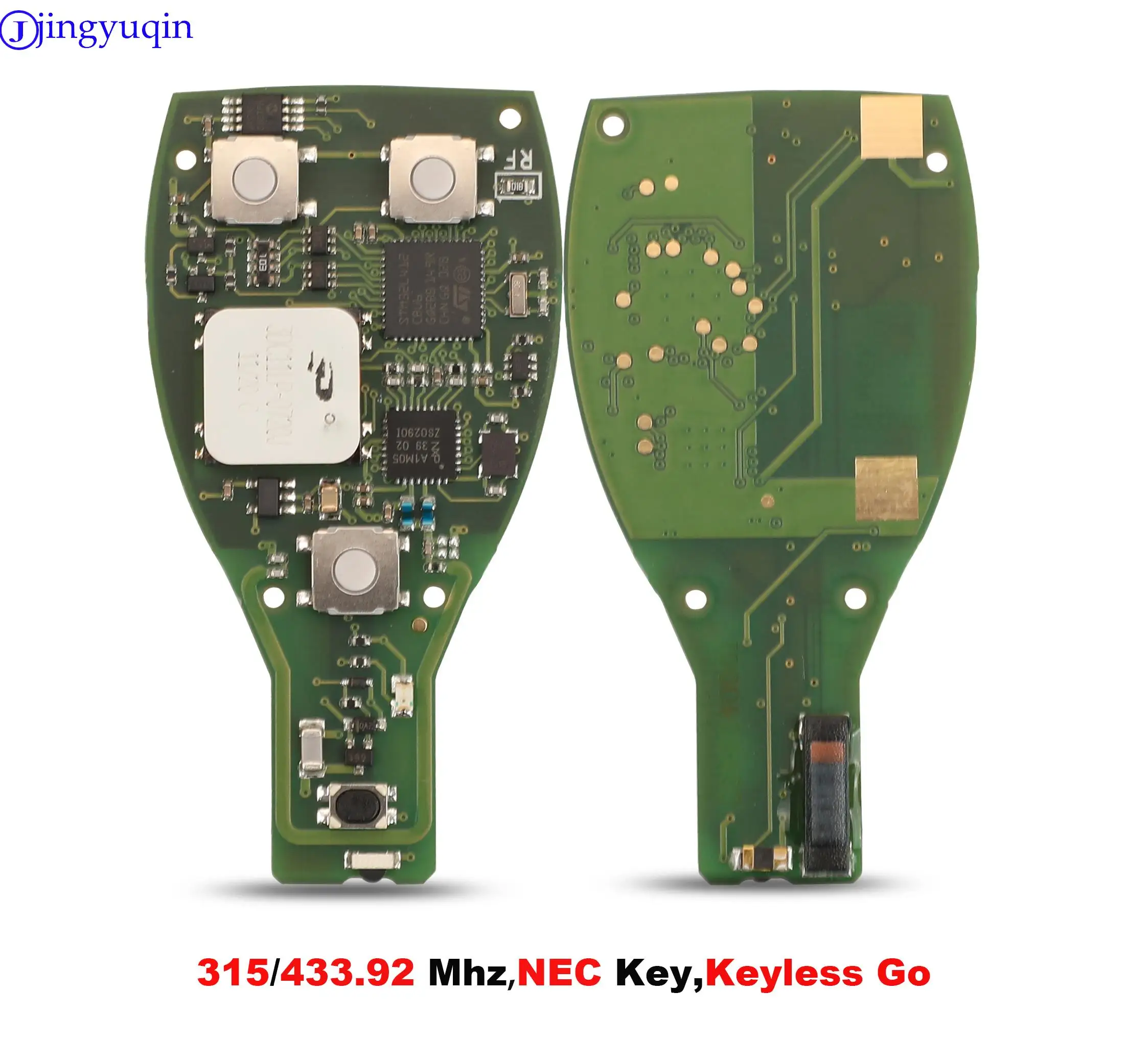jingyuqin Smart Remote Key For Mercedes Benz Year 2000+ Supports Original NEC 315MHz Or 433.92MHz 3/4 Buttons
jingyuqin Smart Remote Key For Mercedes Benz Year 2000+ Supports Original NEC 315MHz Or 433.92MHz 3/4 Buttons