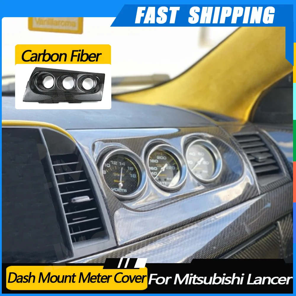 Автомобильный тройной калибр из углеродного волокна, 3-держатель, крышка для приборной панели, крышка для Mitsubishi Lancer Evolution EVO 10 EVO X M7 2008-2012
Автомобильный тройной калибр из углеродного волокна, 3-держатель, крышка для приборной панели, крышка для Mitsubishi Lancer Evolution EVO 10 EVO X M7 2008-2012