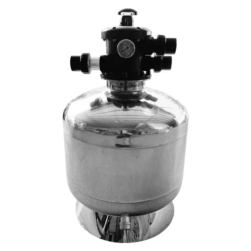 STLF Stainless Steel Sand Filter Easy Installation Top-mount Sand Filter tank for Pools and Water Park
STLF Stainless Steel Sand Filter Easy Installation Top-mount Sand Filter tank for Pools and Water Park