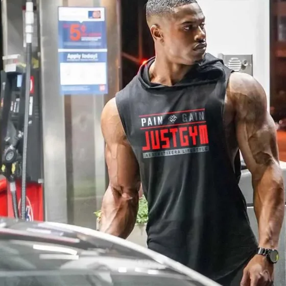 Men's Bodybuilding Hoodie Tights Hoodie Gym Hoodie Tank Top 100% Cotton Fitness Training Sleeveless T-Shirt Tank Top
Men's Bodybuilding Hoodie Tights Hoodie Gym Hoodie Tank Top 100% Cotton Fitness Training Sleeveless T-Shirt Tank Top