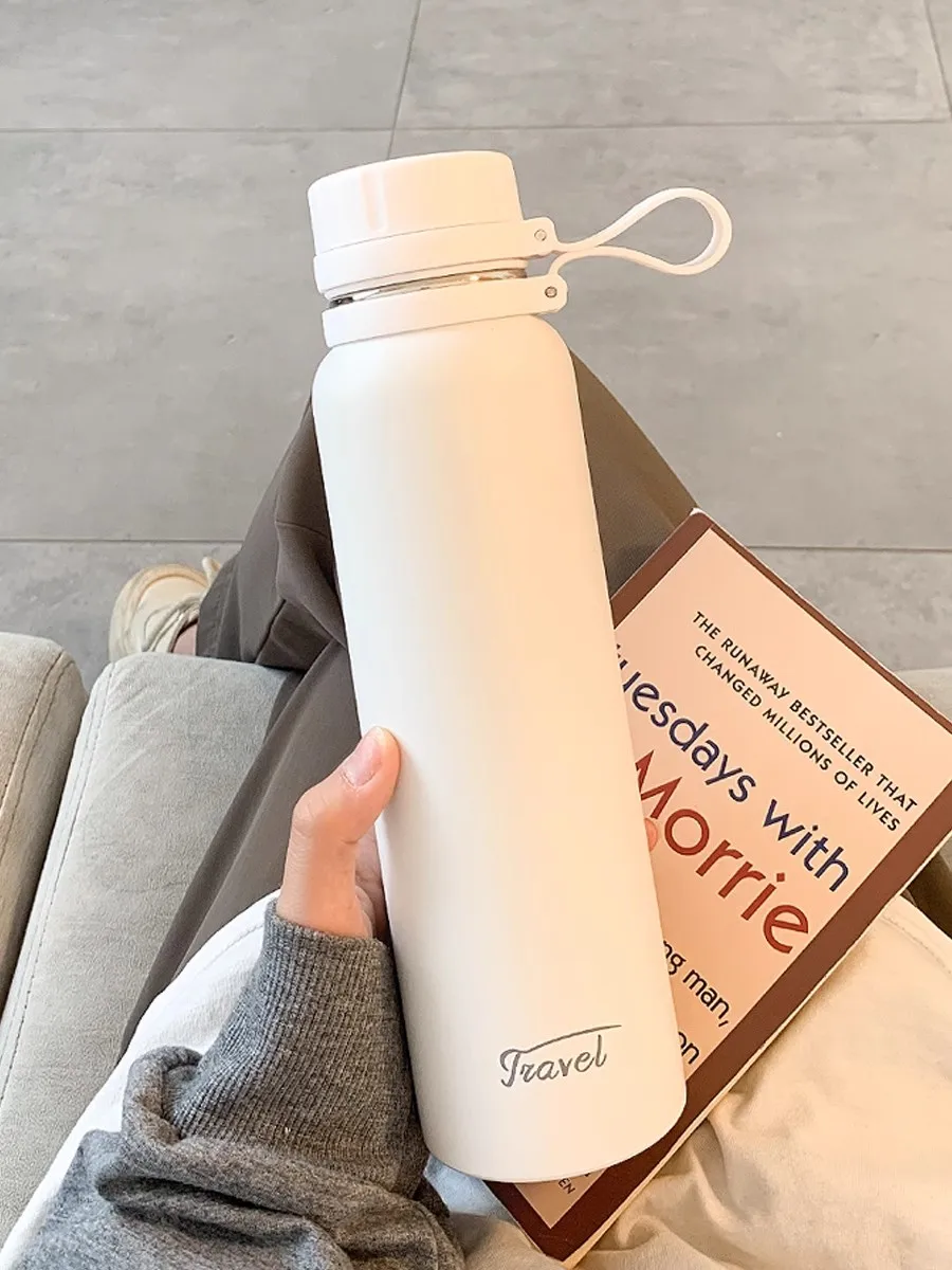 Large Capacity Stainless Steel Insulated Water Bottle Portable Sports Tea Separator Not Available for Men And Women Students
Large Capacity Stainless Steel Insulated Water Bottle Portable Sports Tea Separator Not Available for Men And Women Students
