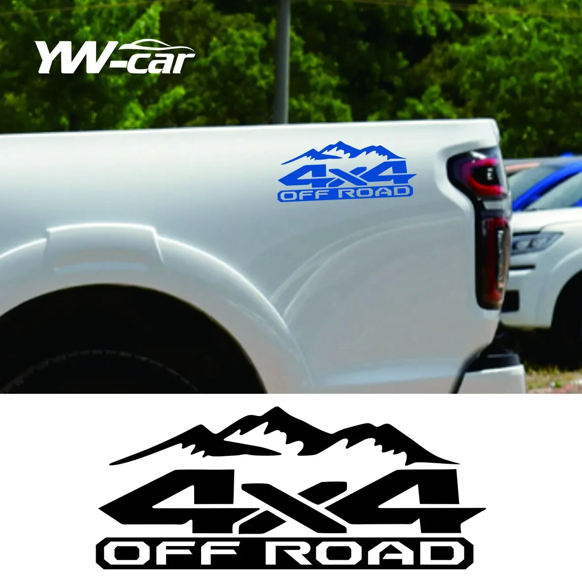 2Pcs 4x4 Off Road Mountain1500 2500 Dakota Truck Car Decal Sticker For Pickup Tailgate Door Bumper
2Pcs 4x4 Off Road Mountain1500 2500 Dakota Truck Car Decal Sticker For Pickup Tailgate Door Bumper