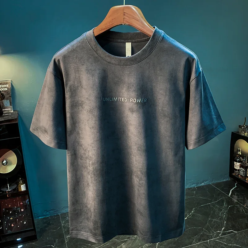 Retro summer T-shirt short sleeved men's 2025 new high-end printed casual versatile fashionable loose top
Retro summer T-shirt short sleeved men's 2025 new high-end printed casual versatile fashionable loose top