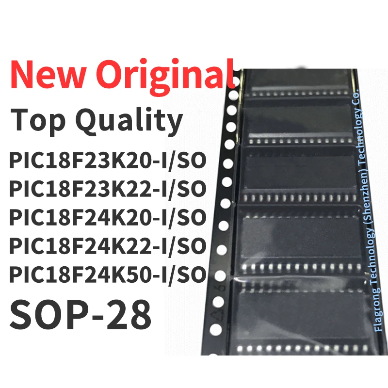 Новая Оригинальная микросхема SOP-28, 1 шт., фото PIC18F23K22, PIC18F24K20, PIC18F24K22
Новая Оригинальная микросхема SOP-28, 1 шт., фото PIC18F23K22, PIC18F24K20, PIC18F24K22
