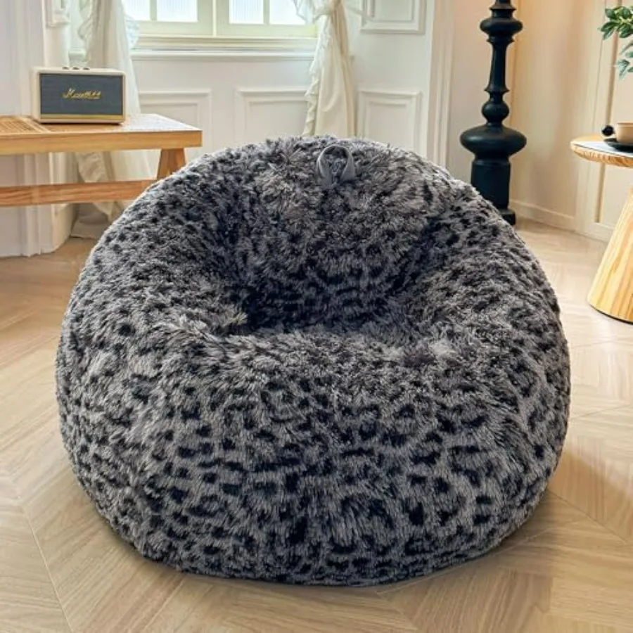 Faux Fur Bean Bag Chair Cover No Filler,Fluffy Stuffed Animal Storage Cheetah Bean Bag Home Decor, Furry Fuzzy Big Beanbag Cove
Faux Fur Bean Bag Chair Cover No Filler,Fluffy Stuffed Animal Storage Cheetah Bean Bag Home Decor, Furry Fuzzy Big Beanbag Cove