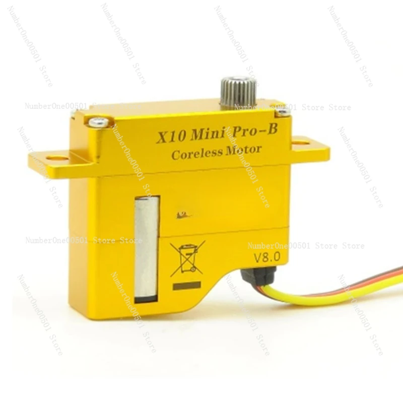 Suitable for KST X10 pro mini A B mini metal digital high pressure high speed large torque 8KG glider steering gear
Suitable for KST X10 pro mini A B mini metal digital high pressure high speed large torque 8KG glider steering gear