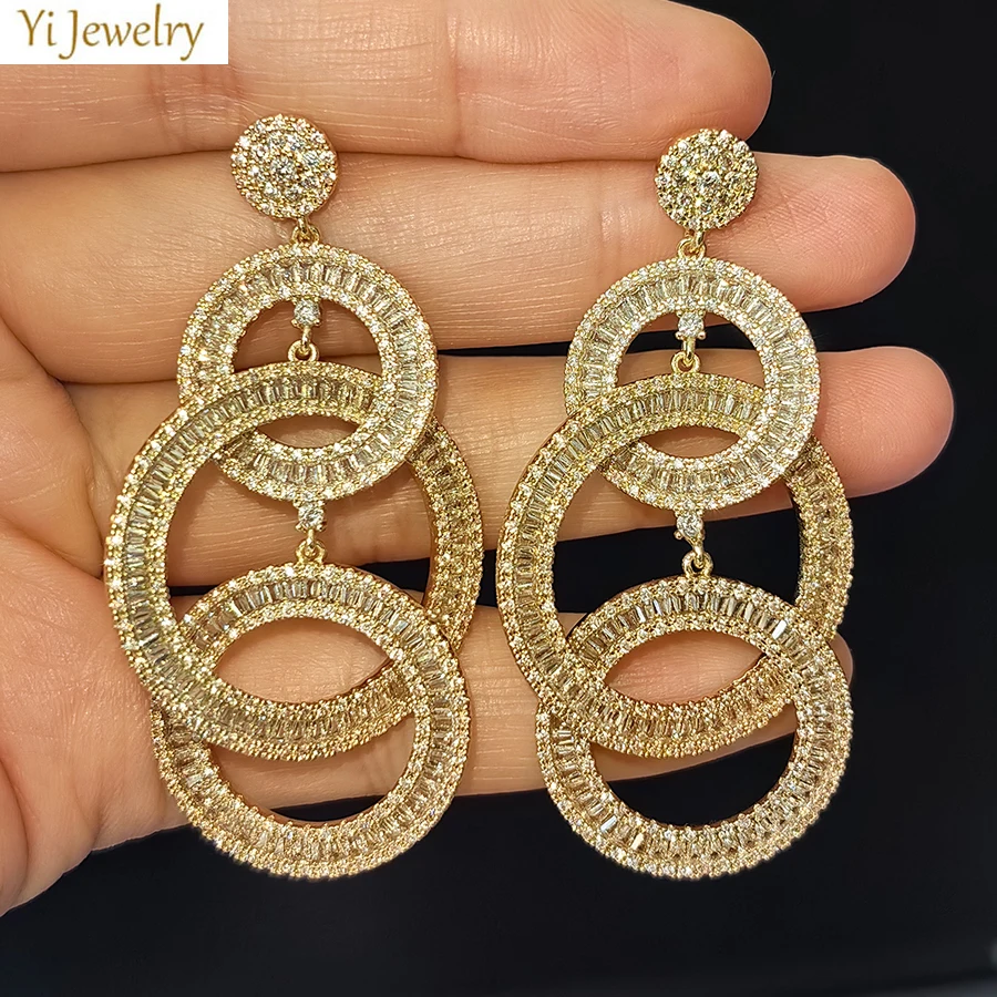 Wedding Bride Earrings Silver Gold Color Large Circle Tassel Long Dangling Earrings Women Gorgeous Jewelry Anniversary Gift
Wedding Bride Earrings Silver Gold Color Large Circle Tassel Long Dangling Earrings Women Gorgeous Jewelry Anniversary Gift