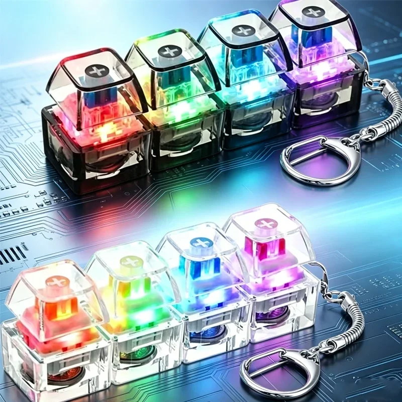 LED Keyboard Keychain Fidget;' Toy Crystal Clicker Sensory Toy for *Stress Relief Keyboard Keychain Fidget Gadget for Adults Kid
LED Keyboard Keychain Fidget;' Toy Crystal Clicker Sensory Toy for *Stress Relief Keyboard Keychain Fidget Gadget for Adults Kid