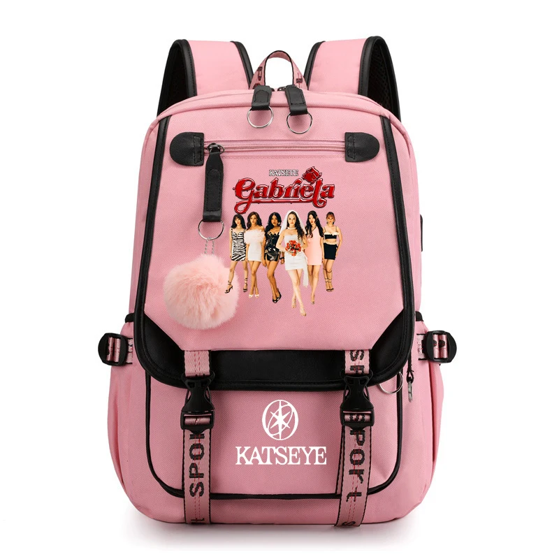 Gabriela KATSEYE Backpack Women Multi-pocket College Book Bag Casual Laptop Backpacks Schoolbag For Teenage School Bags For Girl
Gabriela KATSEYE Backpack Women Multi-pocket College Book Bag Casual Laptop Backpacks Schoolbag For Teenage School Bags For Girl