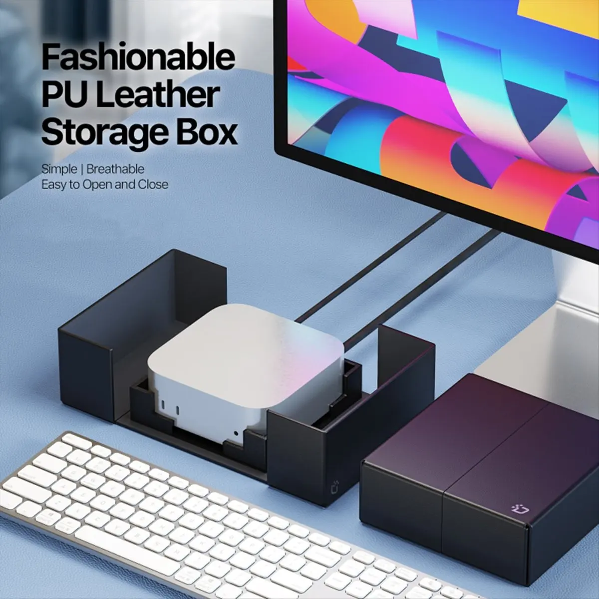 Стабильная подставка для ноутбука Mac Mini 4 Pro, защитные чехлы для основного корпуса, коробки для хранения с магнитным держателем для притяжения
Стабильная подставка для ноутбука Mac Mini 4 Pro, защитные чехлы для основного корпуса, коробки для хранения с магнитным держателем для притяжения