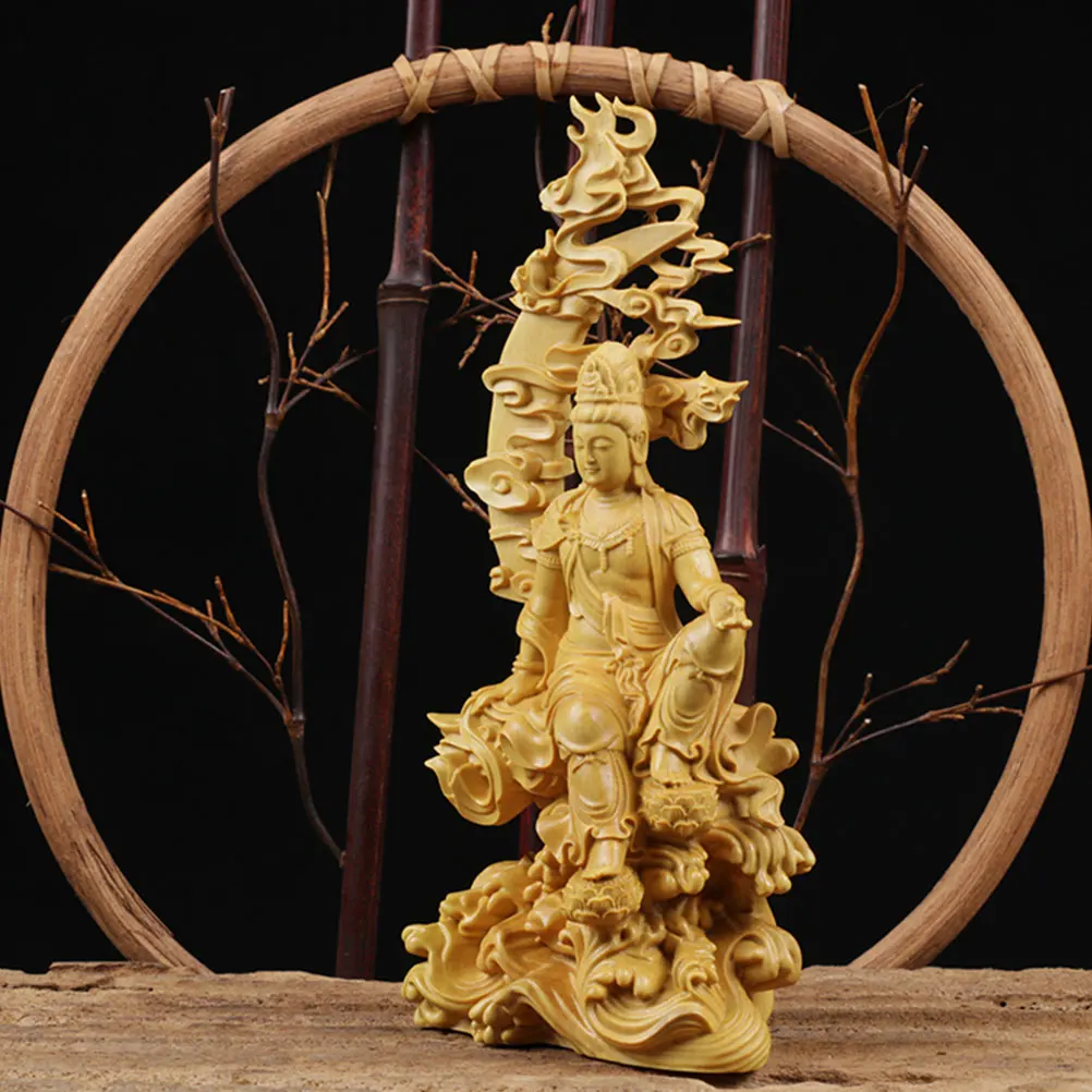 Handcrafted Wood Guanyin Statue Chinese Crafts Temple Home Decoration Feng Shui Wooden Ornament Carving Sculpture For
Handcrafted Wood Guanyin Statue Chinese Crafts Temple Home Decoration Feng Shui Wooden Ornament Carving Sculpture For
