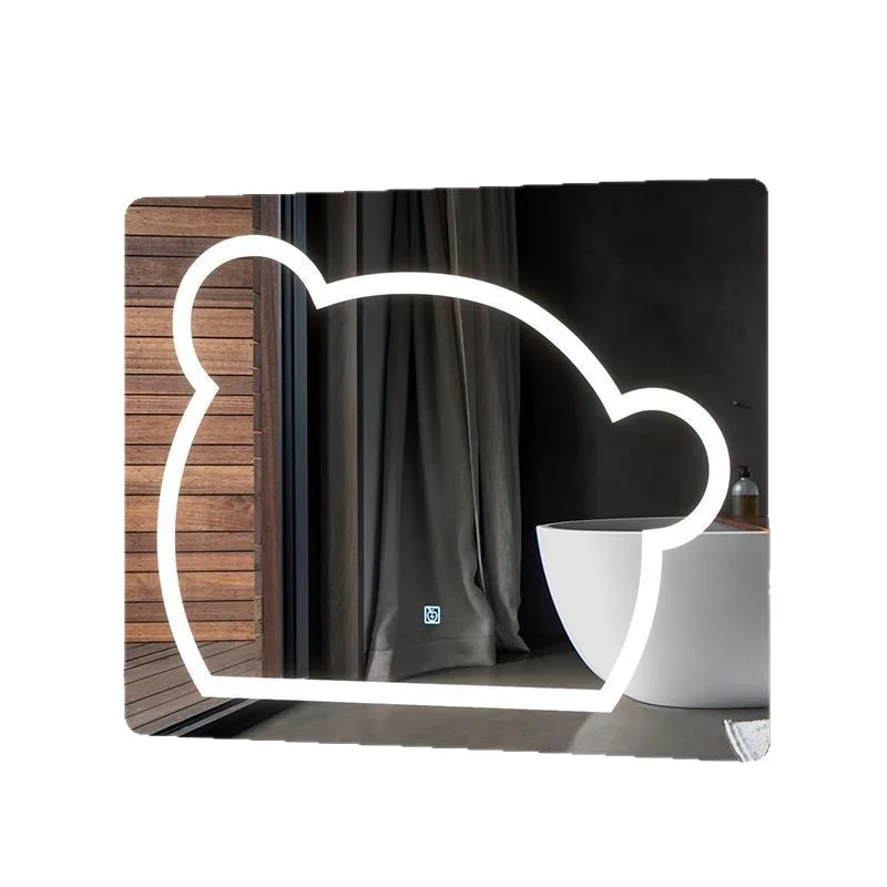 LED smart mirror touch screen bathroom bedroom wall mirror makeup with light
LED smart mirror touch screen bathroom bedroom wall mirror makeup with light