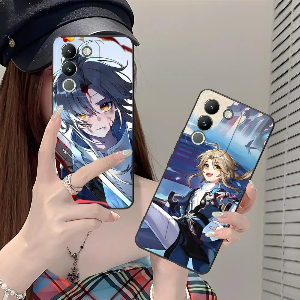 HSR Yanqing Phone Case for VIVO Y77 76 75 74 73 72 58 56 55 51 50 38 36 Y19 Y18 Y03 Y01 5G Soft TPU Shockproof Cover
HSR Yanqing Phone Case for VIVO Y77 76 75 74 73 72 58 56 55 51 50 38 36 Y19 Y18 Y03 Y01 5G Soft TPU Shockproof Cover