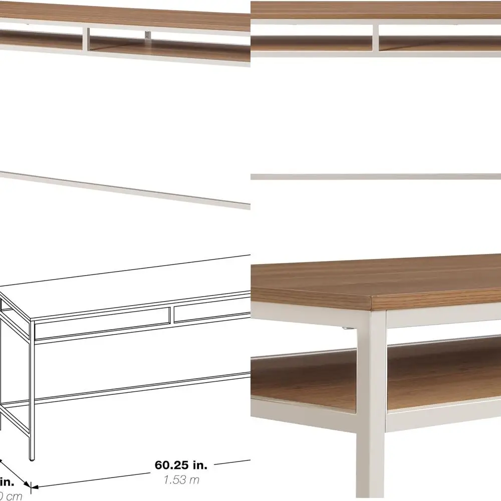 Современный 60-дюймовый универсальный настольный стол из деревянной столешницы, металлический каркас серо-коричневого цвета с отделкой из дубовой верхней части
Современный 60-дюймовый универсальный настольный стол из деревянной столешницы, металлический каркас серо-коричневого цвета с отделкой из дубовой верхней части