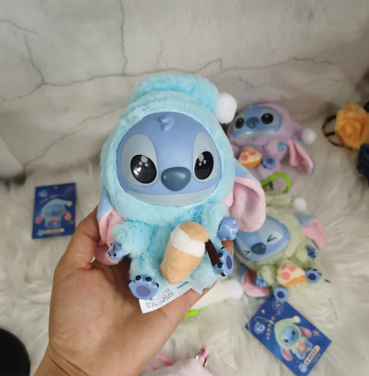 Genuine Stitch Eat Something Before Sleep Series Plush Blind Box Vinyl Toy Cute Doll Mystery Box Bag Pendant Decor for Girl Gift
Genuine Stitch Eat Something Before Sleep Series Plush Blind Box Vinyl Toy Cute Doll Mystery Box Bag Pendant Decor for Girl Gift