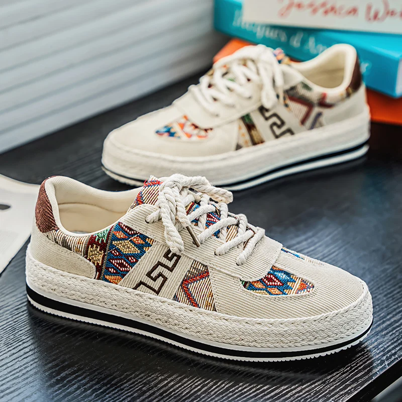 Men's Low Cut Casual Corduroy Board Shoes Are Fashionable Versatile Wear-resistant and Lace Up Casual Men's Shoes for AllSeasons
Men's Low Cut Casual Corduroy Board Shoes Are Fashionable Versatile Wear-resistant and Lace Up Casual Men's Shoes for AllSeasons