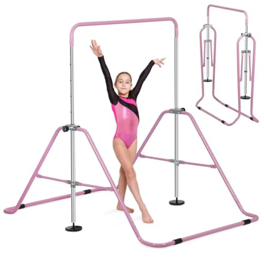 Home gymnastics equipment: height-adjustable folding horizontal kip bar for kids steel construction blue finish space-saving de
Home gymnastics equipment: height-adjustable folding horizontal kip bar for kids steel construction blue finish space-saving de
