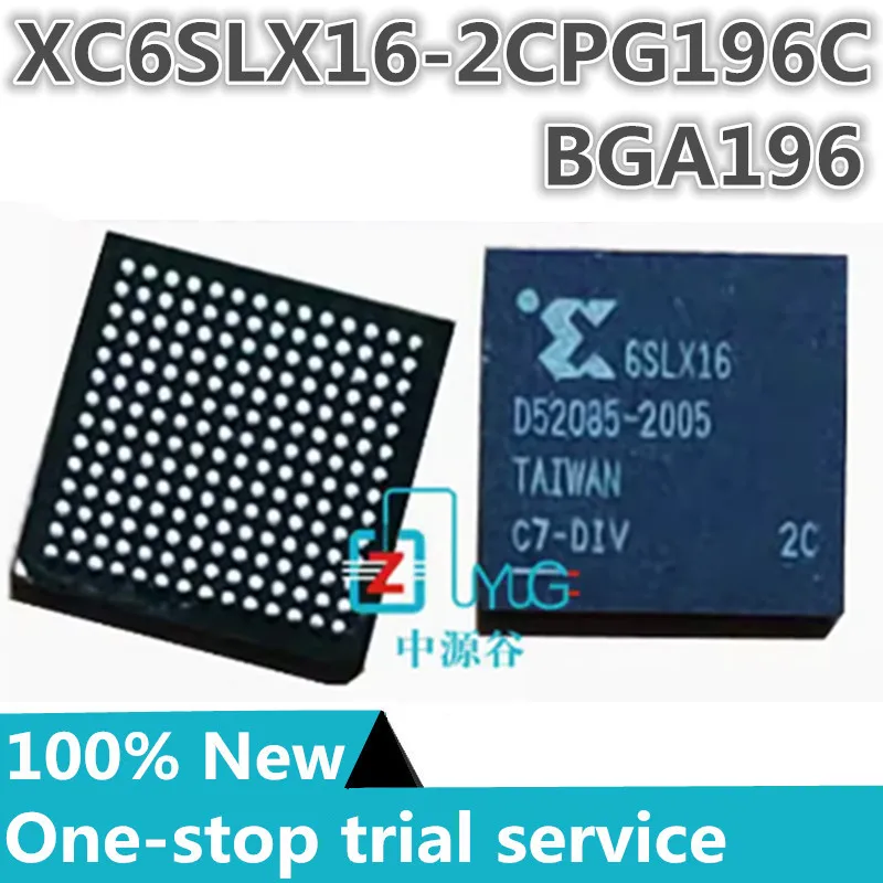 2-50pcs %New XC6SLX16-2CPG196I XC6SLX16-2CPG196C BGA196 Programmable Logic Device (CPLD/FPGA)
2-50pcs %New XC6SLX16-2CPG196I XC6SLX16-2CPG196C BGA196 Programmable Logic Device (CPLD/FPGA)