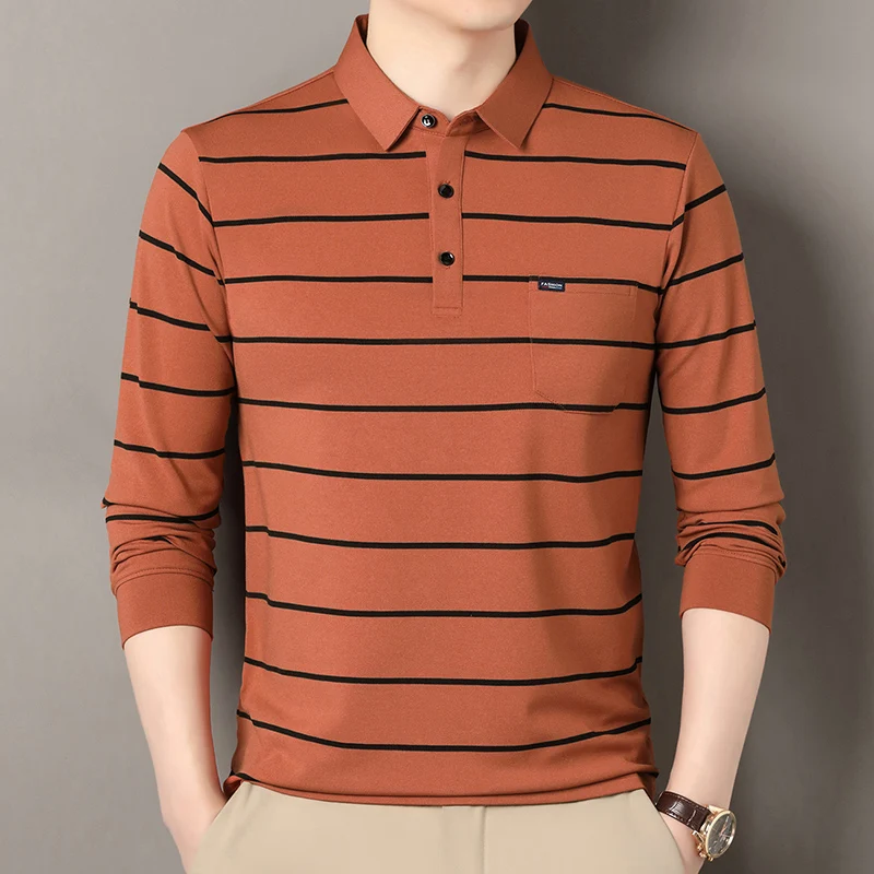 2025 Новая мужская весенне-осенняя модная японская деловая повседневная полосатая рубашка с длинными рукавами
2025 Новая мужская весенне-осенняя модная японская деловая повседневная полосатая рубашка с длинными рукавами