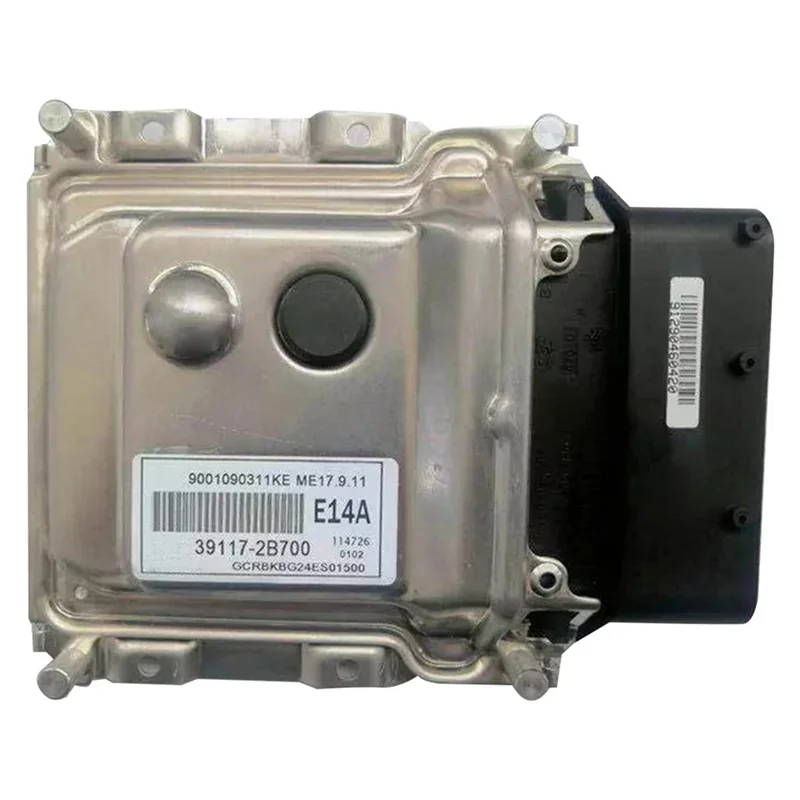 39117-2B700 ECU Car Engine Computer Board Electronic Control Unit 9001090311KE for Hyundai KIA ME17.9.11 E14A
39117-2B700 ECU Car Engine Computer Board Electronic Control Unit 9001090311KE for Hyundai KIA ME17.9.11 E14A