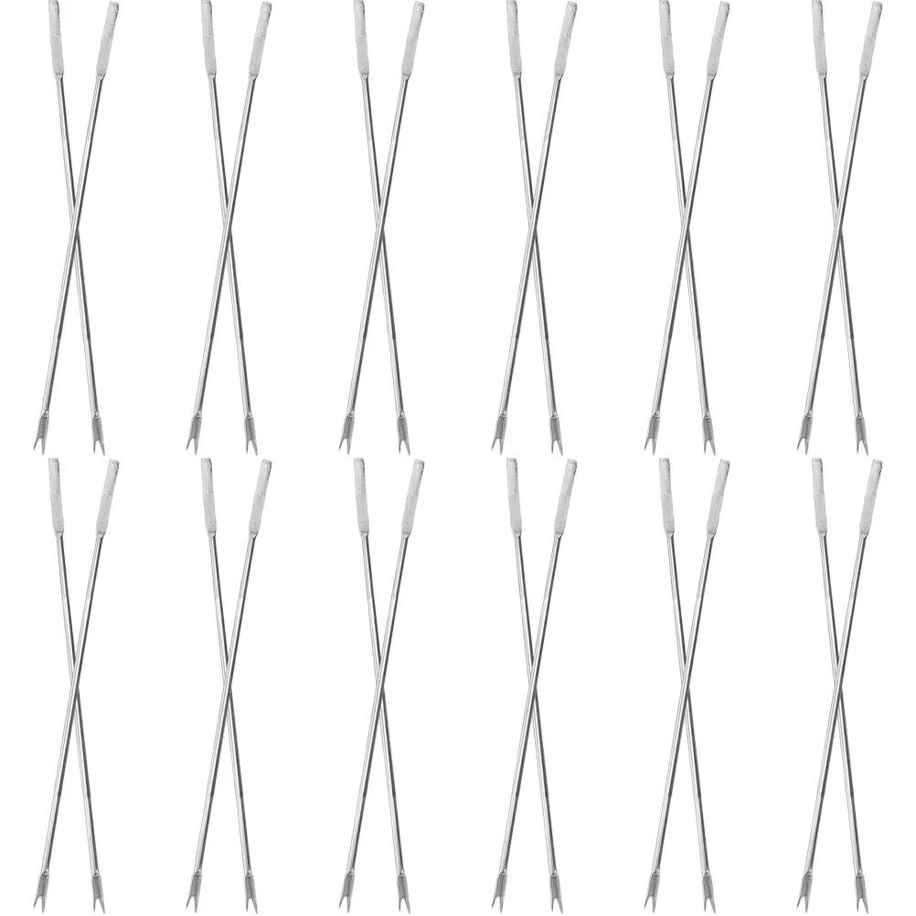 24 Pcs Multifunction Seafood Needle Walnut Multifunctional Stainless Steel Sheller Knitting Fork Tool
24 Pcs Multifunction Seafood Needle Walnut Multifunctional Stainless Steel Sheller Knitting Fork Tool