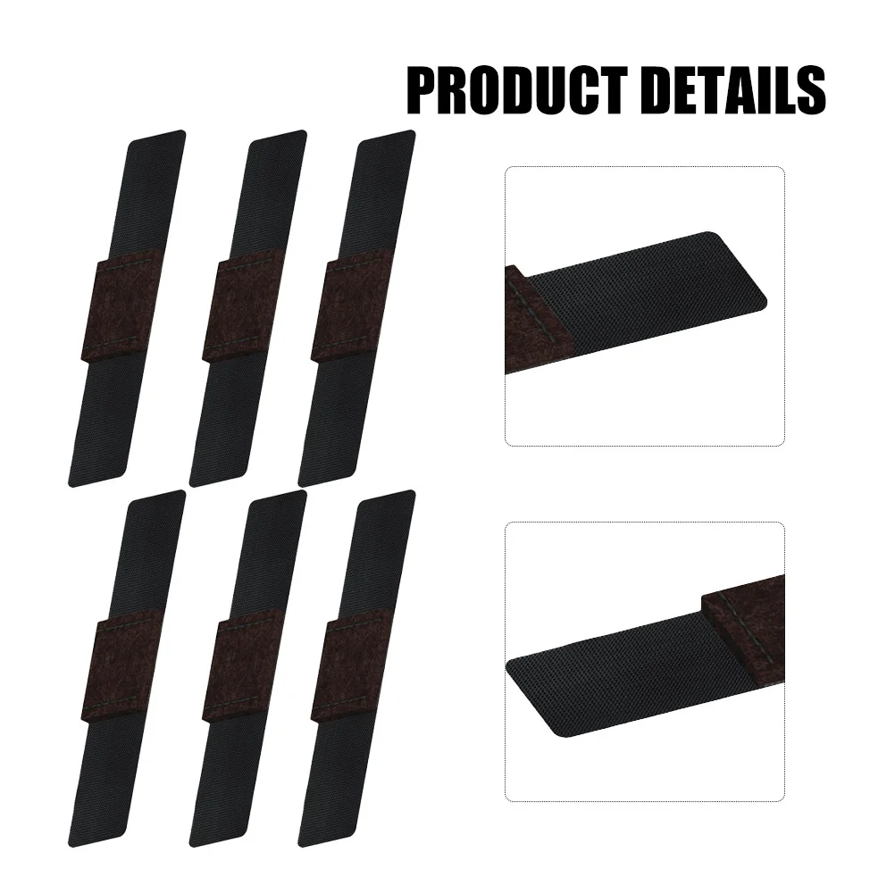 12Pcs Furniture Chair Wrap-Around Pads Wear-Resistant Protection for Sled Base Side Chairs Black Hook and Loop Fasteners
12Pcs Furniture Chair Wrap-Around Pads Wear-Resistant Protection for Sled Base Side Chairs Black Hook and Loop Fasteners