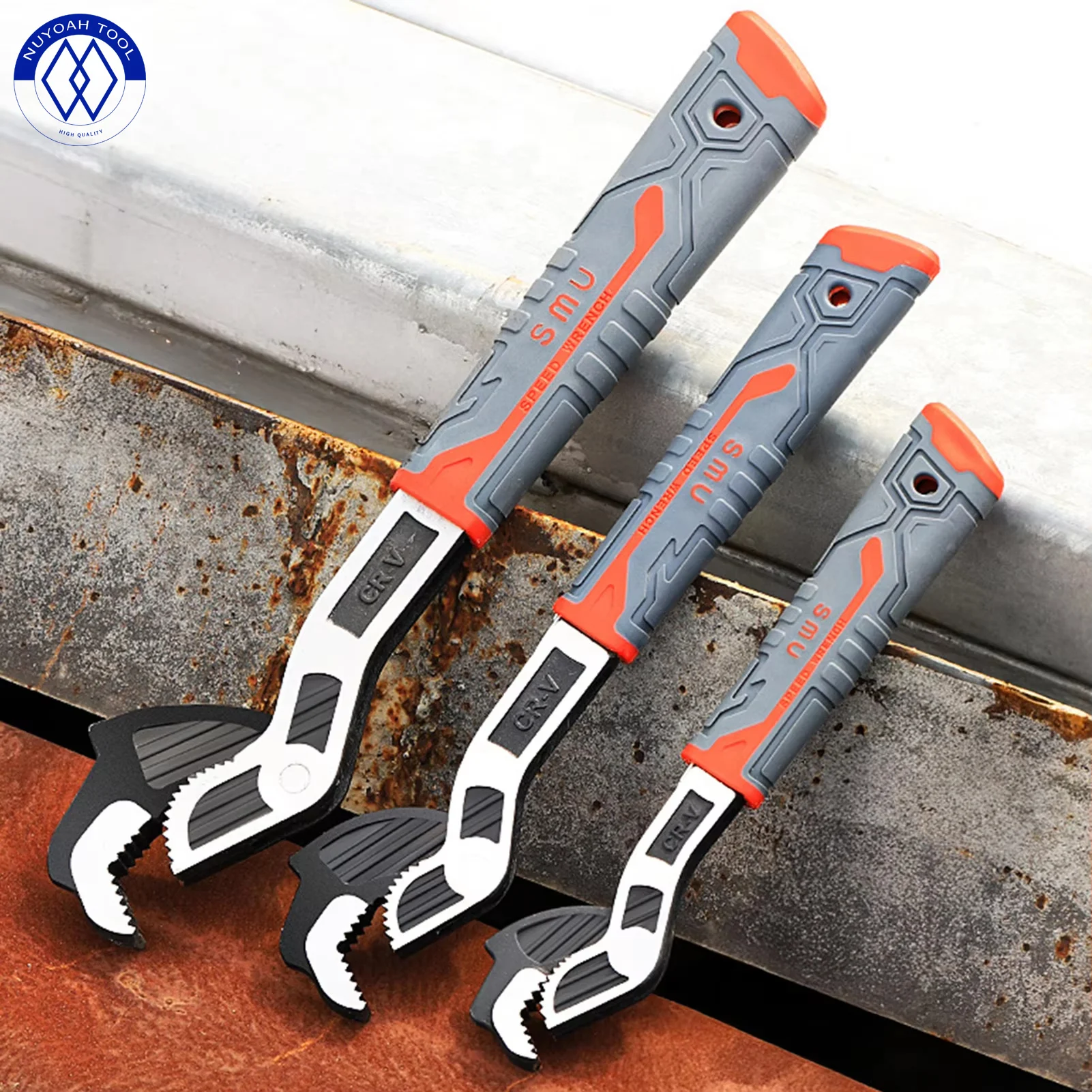 6/8/10inch Self Locking Adjustable Wrench Chromium Vanadium Steel Material Heavy Pipe Wrench Suitable for Reduce Hand Fatigue
6/8/10inch Self Locking Adjustable Wrench Chromium Vanadium Steel Material Heavy Pipe Wrench Suitable for Reduce Hand Fatigue