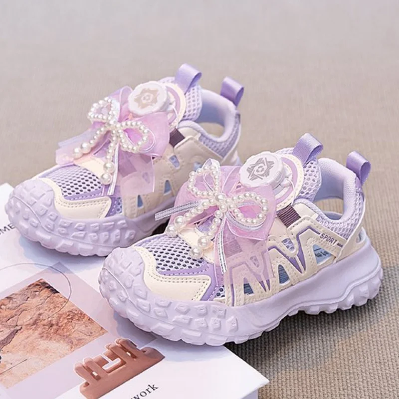 Summer Sport Shoes For Girls Mesh Breathable Teenager Girl's Sneakers Korean Style Luxury Pearl Bow Kid's Running Footwear
Summer Sport Shoes For Girls Mesh Breathable Teenager Girl's Sneakers Korean Style Luxury Pearl Bow Kid's Running Footwear