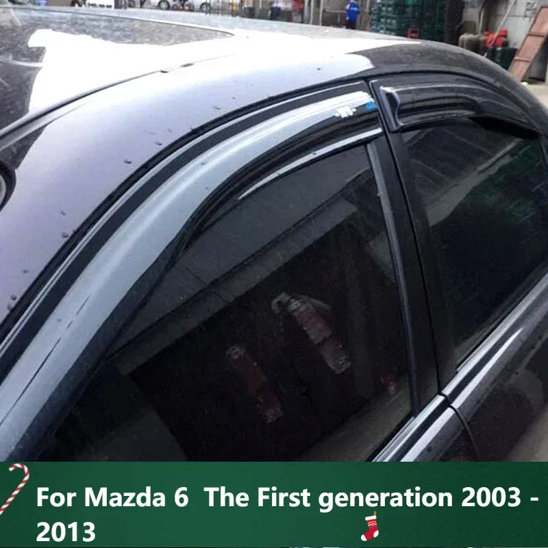 New! Vent Visor Smoke Windows Side Sun Rain Shield For Mazda 6 The First generation 2003 - 2013 Decorative Accessories
New! Vent Visor Smoke Windows Side Sun Rain Shield For Mazda 6 The First generation 2003 - 2013 Decorative Accessories