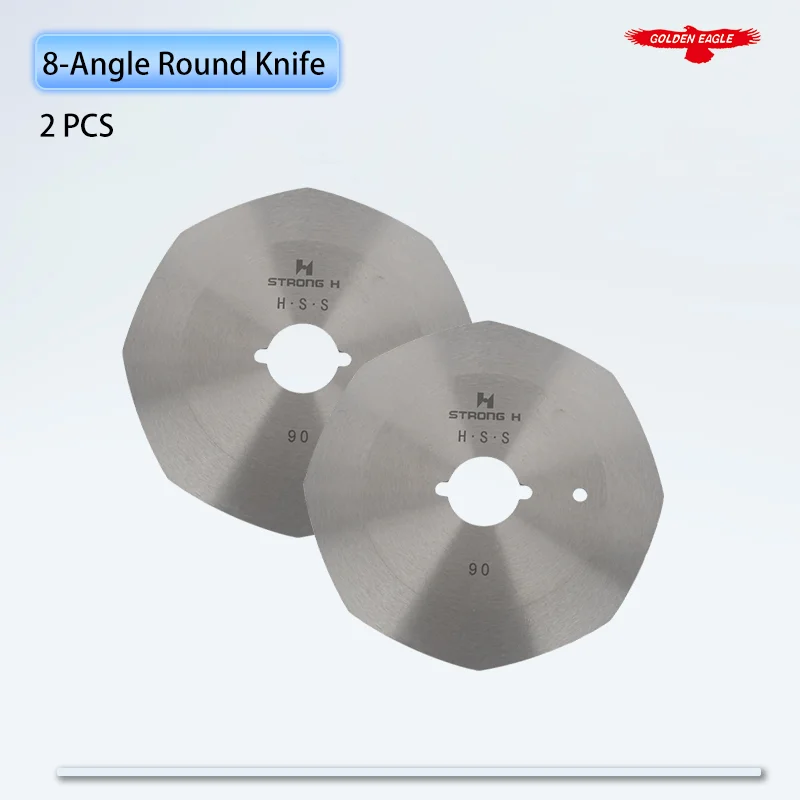 2 PCS RS-90 8-Angle Round Knife For Eastman / OCTA / LEJIANG / DAYANG RS-90 Fabric Cutting Machine Made By High Speed Steel
2 PCS RS-90 8-Angle Round Knife For Eastman / OCTA / LEJIANG / DAYANG RS-90 Fabric Cutting Machine Made By High Speed Steel