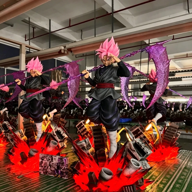 45cm JT Dragon Ball Super Saiyan Rosé Goku Black Anime Figure Statue Zamasu Goku PVC Figure Collectible Model Ornament Toy Gifts
45cm JT Dragon Ball Super Saiyan Rosé Goku Black Anime Figure Statue Zamasu Goku PVC Figure Collectible Model Ornament Toy Gifts