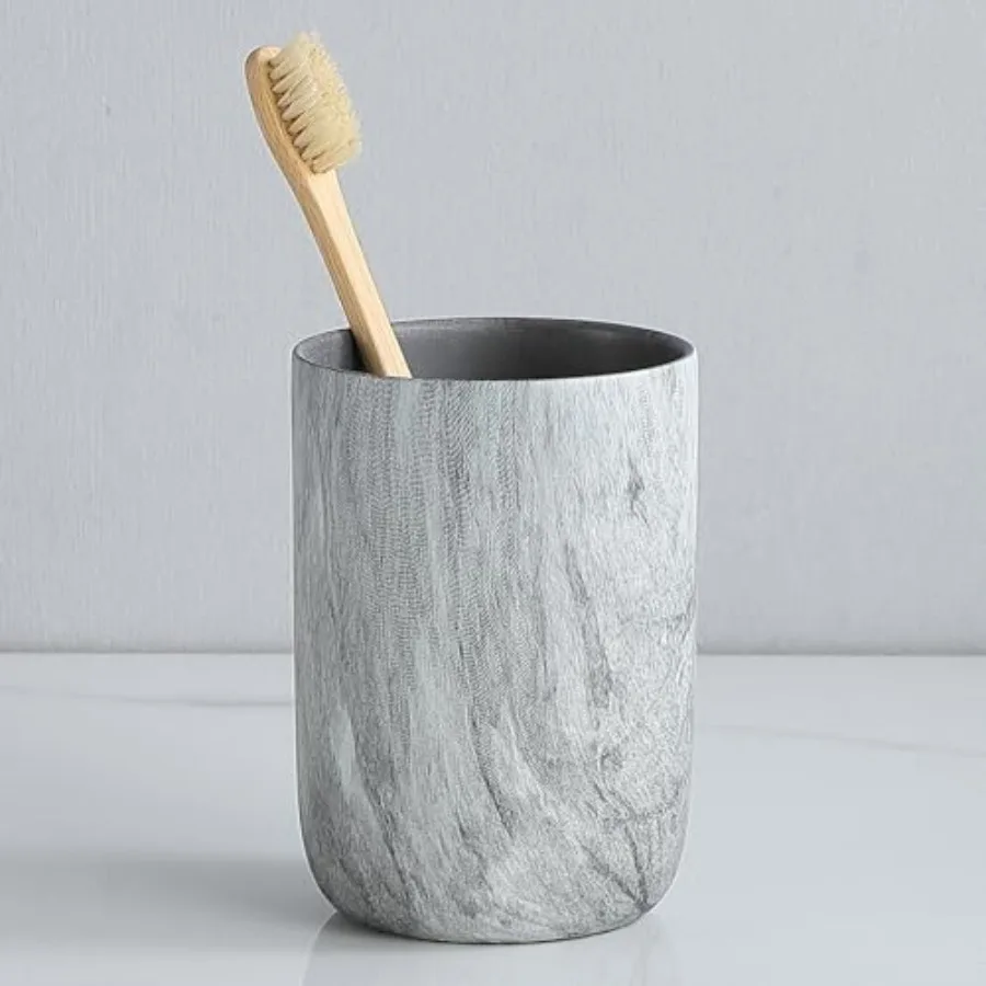 Toothbrush Holders - 2 Ceramic Toothbrush Holders for Bathrooms Toothbrush Toothpaste Holders Set, Bathroom Tumbler Cups Reusab
Toothbrush Holders - 2 Ceramic Toothbrush Holders for Bathrooms Toothbrush Toothpaste Holders Set, Bathroom Tumbler Cups Reusab